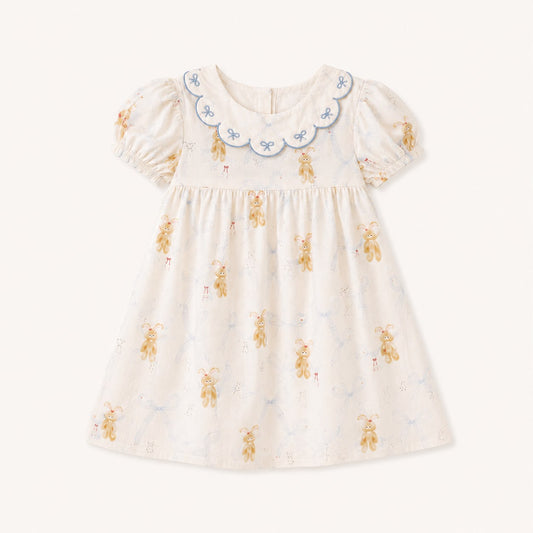 Bunny & Bows Pajama Dress